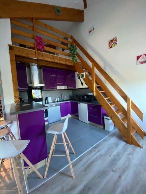 Appartement Lumineux Avec Vue Sur Les Montagnes Morbier Eksteriør bilde